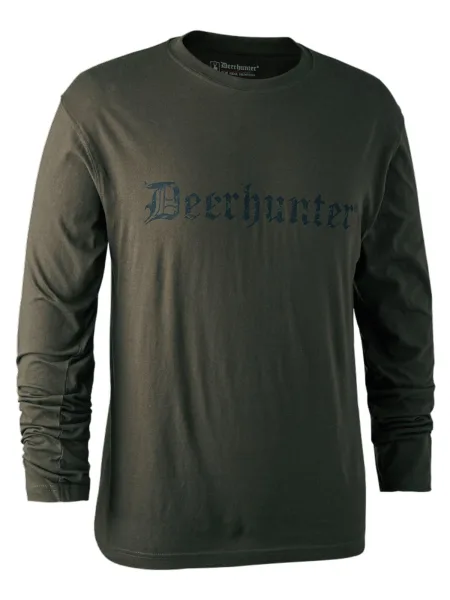 Logo T-shirt with long sleeves